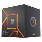 AMD CPU Desktop Ryzen 7 8C/16T 7700 (5.3GHz Max, 40MB,65W,AM5) box, with Radeon Graphics and Wraith