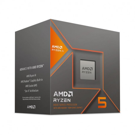 AMD CPU Desktop Ryzen 5 6C/12T 8600G (3.8/5.0GHz Max, 22MB,65W,AM5) box