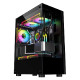 NaviaTec Mariner Gaming case with 3x ARGB Fans, Tempered Glass Sides