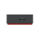 Lenovo 40B00300EU priključna stanica i replikator porta za prijenosno računalo Žičano Thunderbolt 4 Crno, Crveno