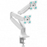 ONKRON Dual Monitor Desk Mount Stand 