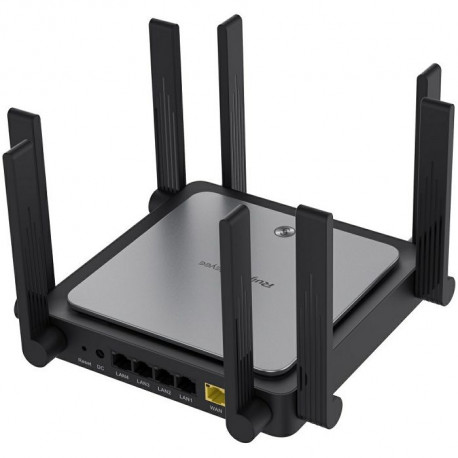 3200Mbps Wi-Fi 6 Dual-band Gigabit Mesh* Router5 Gigabit ports+1 WAN and 4 LAN, Sup.for 802.11 AX