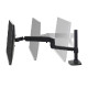 Ergotron LX Series LX DESK MOUNT LCD MONITOR ARM TALL POLE 86,4 cm (34") Crno Stolni