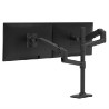  Ergotron LX Dual Monitor Arm, Monitor Mount (black)