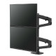 Ergotron LX Series LX Dual Stacking Arm, Tall Pole, Matte Black 101,6 cm (40") Crno Stolni