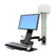 Ergotron 200 Series Combo Arm 61 cm (24") Crno Zid