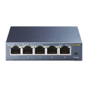 TP-Link TL-SG105PE, PoE 5-port GbE switch, metalno