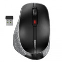 Cherry MW 8C Ergo bežični/BT optički miš, AES-128, USB, crni