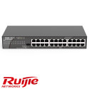 Ruijie switch 24-port unmanaged RG-ES124GD24 10/100/1000 Mbps RJ45 Ports, Steel case