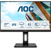 AOC LED IPS 27" 272P2Q, VGA, HDMI, DP, USB