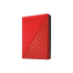 WD My Passport 6TB portable HDD Red