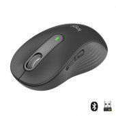  Logitech Signature M650 L Wireless, Mouse (graphite, size L, Chromebook certified)