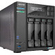 ASUSTOR NAS AS6704T Lockerstor4 Gen2 4x 3.5" 4x M.2 cache 2x 2.5Gbe Celeron QuadCore N5105 2.9GHz 4G