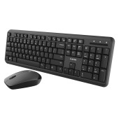CANYON SET-W20 EN/AD Keyboard+Mouse Velvet Wireless Black