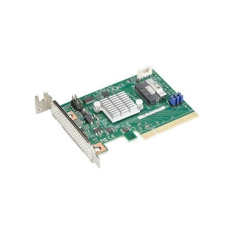 Supermicro AOC-SLG4-2E4T Dual-Port Gen-4 Internal NVMe Host Bus Adapter
