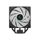 Hladilnik za procesor DeepCool AG400 Digital Plus ARGB, 2x 120mm,  črn