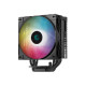 Hladilnik za procesor DeepCool AG400 Digital, ARGB, 120mm, 240W TDP, črn