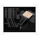 Hladilnik za procesor DeepCool AG400 Digital, ARGB, 120mm, 240W TDP, črn