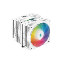 DeepCool AG620 WH ARGB, 2x 120mm, 260W TDP