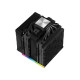 Hladilnik za procesor DeepCool AK620 DIGITAL, ARGB, 2x 120mm, 260W TDP, črn