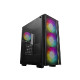 Računalniško ohišje DeepCool MATREXX 55 MESH V4 C, ATX, ARGB, kaljeno steklo, črno