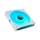 Ventilator za ohišje Lian Li UNI FAN SL-INF 140 Reverse Blade, ARGB, PWM, 140mm, bel