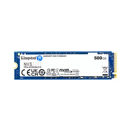 KINGSTON 500GB NV3 M.2 2280 PCIe 4.0 SSD