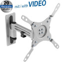 Transmedia TV wall mount for motorhomes caravans, 13"-43", 236mm