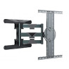 Gembird Rotating full motion TV wall mount, 40" - 80"