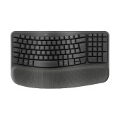 Logitech Wave Keys, ergonomska tipkovnica, grafit