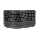 Logitech Wave Keys, ergonomska tipkovnica, grafit