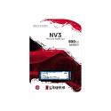 Kingston NV3 NVMe 500GB,R6000/W2200, M.2 2280