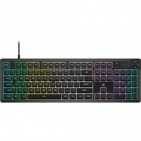 Tipkovnica Corsair K55 CORE RGB Gaming KeyboardBacklit Zoned RGB LED, Rubberdome
