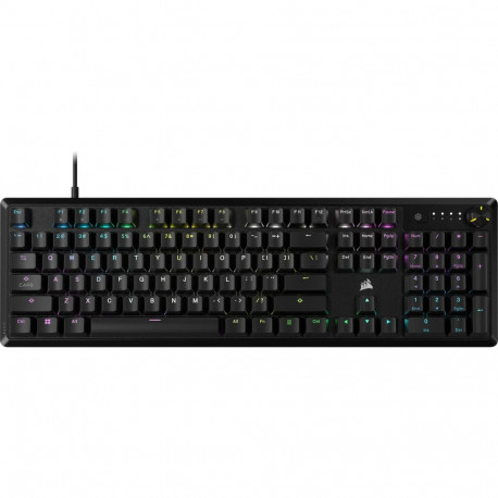 Tipkovnica Mehanička Corsair K70 RGB COREBacklit RGB LED, CORSAIR MLX Red, Black