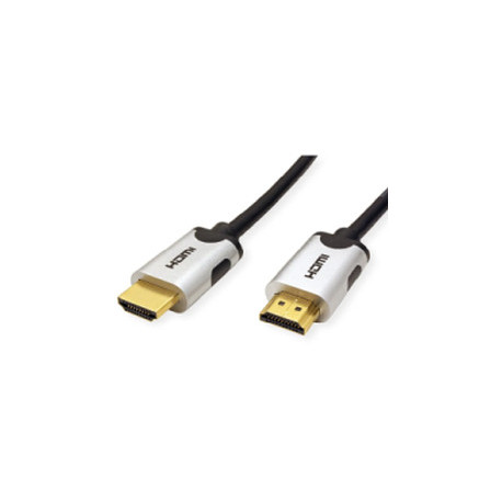 Roline VALUE HDMI 10K Ultra High Speed kabel v2.1, M/M, crni, 3.0m