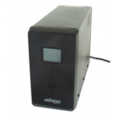 Gembird UPS with USB and LCD display, 1500 VA, black