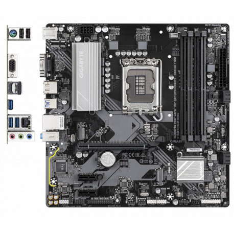 GIGABYTE MB B760M D3HP DDR4 (LGA1700, 4x DDR4 128GB, 1x PCI-E 4.0 x16x16, 2x PCI-E 3.0 x1x1, 2x M.2