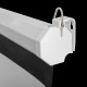 SBOX projektorsko platno PSM-100-2 180x180cm
