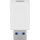 Goobay 55225 adapter za promjenu tipa priključka kabela USB-C USB 3.0 (type A) Bijelo