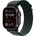 Watch Apple Watch Ultra 2 (2024) LTE 49mm Black Titanium Case with Alpine Loop M - Dark Green