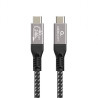 Gembird Premium USB 4 Type-C charging and data cable, 40 Gbps, 240 W, 1.5 m