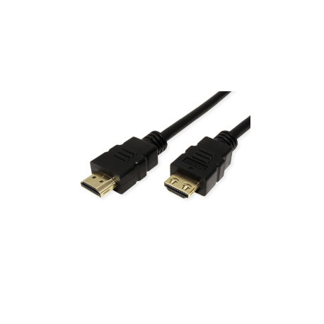 Roline VALUE HDMI Ultra kabel s mrežom, M/M, 7,5m, crni