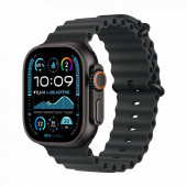 Watch Apple Watch Ultra 2 (2024) LTE 49mm Black Titanium Case with Ocean Band - Black