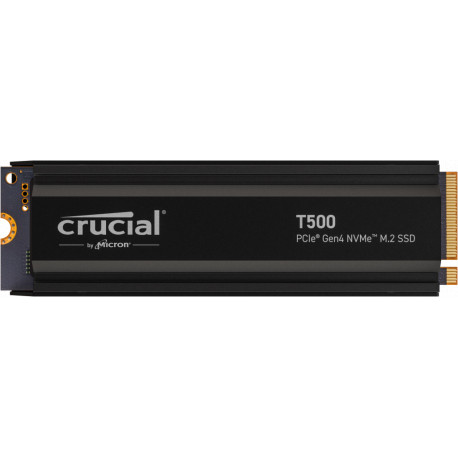 Crucial T500 4TB PCIe Gen4 NVMe M.2 SSD with heatsink EAN: 649528943491