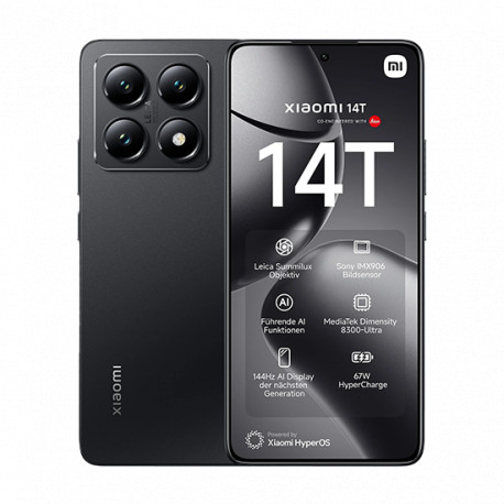 Xiaomi 14T 5G Dual Sim 12GB RAM 256GB - Black