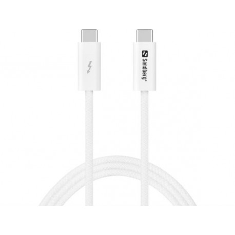 Sandberg USB4 Type C Cable, 240W, 40Gbps, 2m