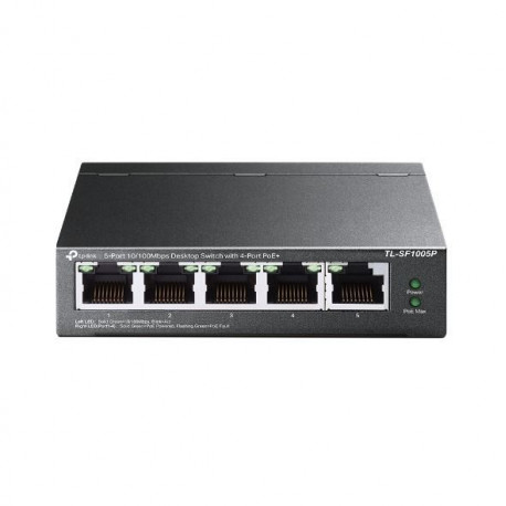 TP-Link 5-Port 10 100Mbps Desktop PoE Switch with 4-Port PoE