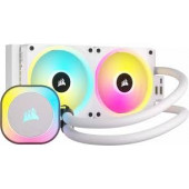 Vodeno Hlađenje Corsair iCUE H100i LINKRGB White AIO, 240mm Radiator, Liquid CPU Cooler