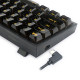 KEYBOARD - REDRAGON FIZZ K617CTB-RGB WIRED MECHANICAL