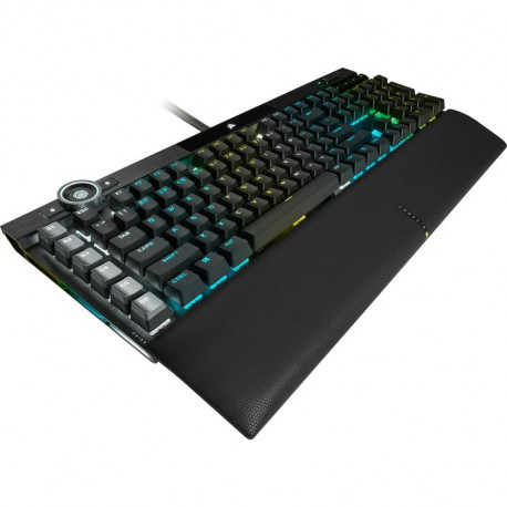 Tipkovnica Mehanička Corsair K100 RGBBacklit RGB LED, CORSAIR OPX, Black, Black PBT Key
